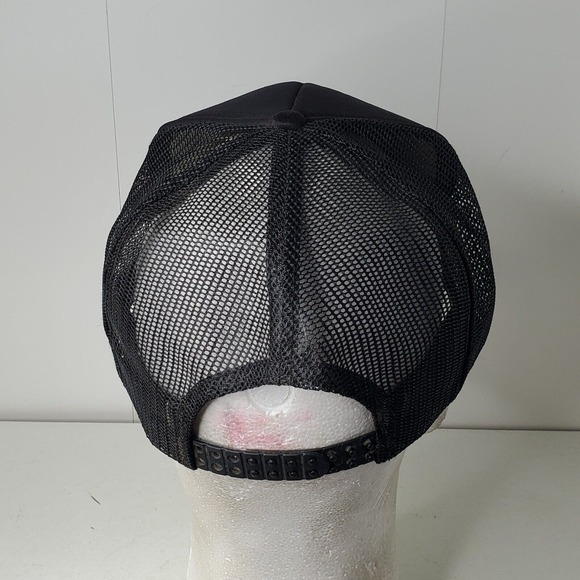 VTG Roll Rite Electric Tarp Systems Black Trucker Hat Semi Truck Snapback Cap - Picture 5 of 9
